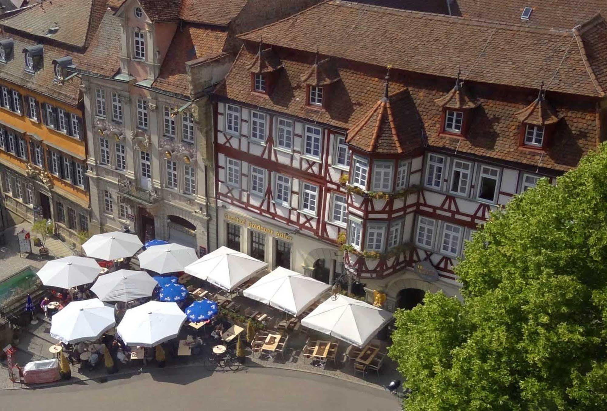 Stadt-Gut-Hotel Gasthof Goldener Adler Schwäbisch Hall Exterior foto